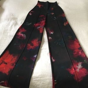 RIPLEY RADER Wide Leg Watercolor Pant